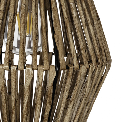 GLOBOSTAR® CASTILLO 205-0046 Boho Κρεμαστό Φωτιστικό Οροφής με Ντουί 1 x E27 AC 220-240V IP20 - Μπεζ - M26 x Π26 x Υ36cm GLOBOSTAR® CASTILLO 205-0046 Boho Κρεμαστό Φωτιστικό Οροφής με Ντουί 1 x E27 AC 220-240V IP20 - Μπεζ - M26 x Π26 x Υ36cm