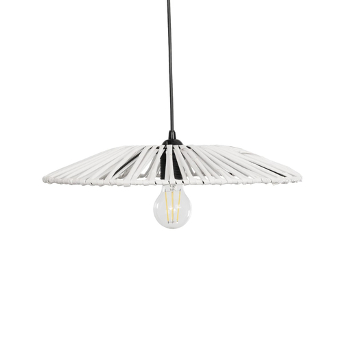 GLOBOSTAR® JAPAN 205-0052 Boho Κρεμαστό Φωτιστικό Οροφής με Ντουί 1 x E27 AC 220-240V IP20 - Λευκό - M40 x Π40 x Υ8cm GLOBOSTAR® JAPAN 205-0052 Boho Κρεμαστό Φωτιστικό Οροφής με Ντουί 1 x E27 AC 220-240V IP20 - Λευκό - M40 x Π40 x Υ8cm