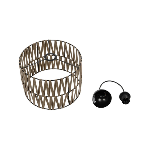 GLOBOSTAR® MARS 205-0054 Boho Κρεμαστό Φωτιστικό Οροφής με Ντουί 1 x E27 AC 220-240V IP20 - Μπεζ - M30 x Π30 x Υ24cm GLOBOSTAR® MARS 205-0054 Boho Κρεμαστό Φωτιστικό Οροφής με Ντουί 1 x E27 AC 220-240V IP20 - Μπεζ - M30 x Π30 x Υ24cm