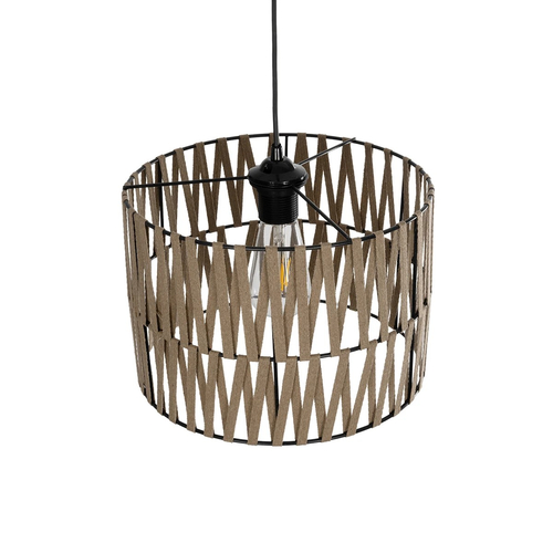 GLOBOSTAR® MARS 205-0054 Boho Κρεμαστό Φωτιστικό Οροφής με Ντουί 1 x E27 AC 220-240V IP20 - Μπεζ - M30 x Π30 x Υ24cm GLOBOSTAR® MARS 205-0054 Boho Κρεμαστό Φωτιστικό Οροφής με Ντουί 1 x E27 AC 220-240V IP20 - Μπεζ - M30 x Π30 x Υ24cm