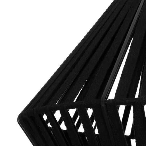 GLOBOSTAR® NUI 205-0061 Boho Κρεμαστό Φωτιστικό Οροφής με Ντουί 1 x E27 AC 220-240V IP20 - Μαύρο - M36 x Π36 x Υ27cm GLOBOSTAR® NUI 205-0061 Boho Κρεμαστό Φωτιστικό Οροφής με Ντουί 1 x E27 AC 220-240V IP20 - Μαύρο - M36 x Π36 x Υ27cm