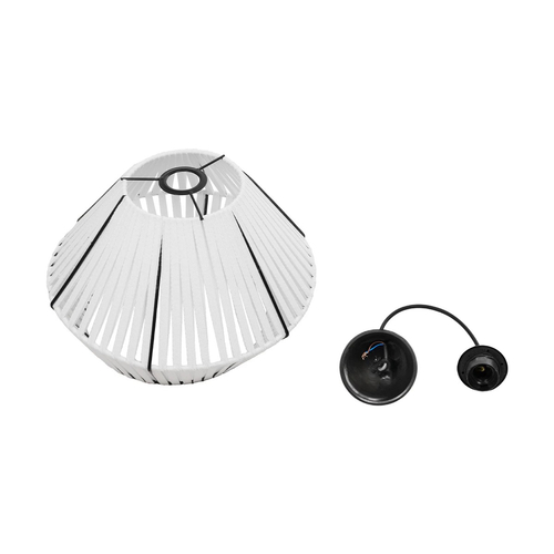 GLOBOSTAR® NUI 205-0063 Boho Κρεμαστό Φωτιστικό Οροφής με Ντουί 1 x E27 AC 220-240V IP20 - Λευκό - M36 x Π36 x Υ27cm GLOBOSTAR® NUI 205-0063 Boho Κρεμαστό Φωτιστικό Οροφής με Ντουί 1 x E27 AC 220-240V IP20 - Λευκό - M36 x Π36 x Υ27cm