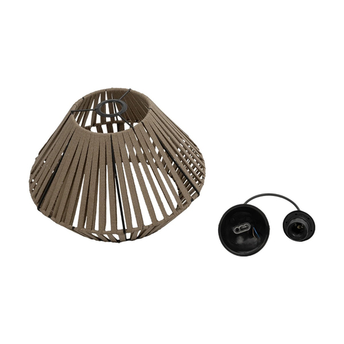 GLOBOSTAR® NUI 205-0067 Boho Κρεμαστό Φωτιστικό Οροφής με Ντουί 1 x E27 AC 220-240V IP20 - Μπεζ - M36 x Π36 x Υ27cm GLOBOSTAR® NUI 205-0067 Boho Κρεμαστό Φωτιστικό Οροφής με Ντουί 1 x E27 AC 220-240V IP20 - Μπεζ - M36 x Π36 x Υ27cm