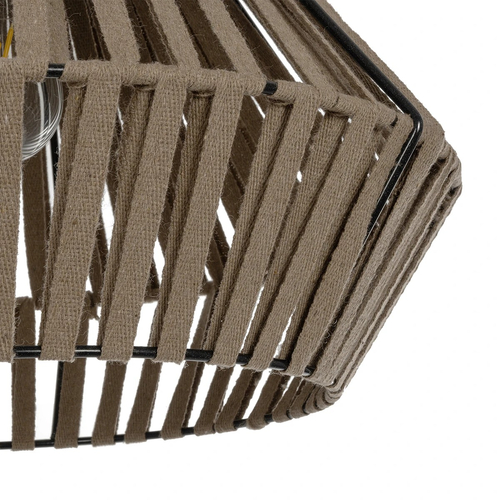 GLOBOSTAR® NUI 205-0067 Boho Κρεμαστό Φωτιστικό Οροφής με Ντουί 1 x E27 AC 220-240V IP20 - Μπεζ - M36 x Π36 x Υ27cm GLOBOSTAR® NUI 205-0067 Boho Κρεμαστό Φωτιστικό Οροφής με Ντουί 1 x E27 AC 220-240V IP20 - Μπεζ - M36 x Π36 x Υ27cm