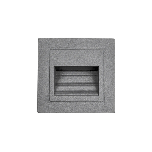 kelvo® STEPART KLV-101-0078 Μοντέρνο Χωνευτό Φωτιστικό Σκαλοπατιού - Διαδρόμου LED 3W 375lm 45° AC 220-240V Αδιάβροχο IP65 Θερμό Λευκό 2700K - Lumileds SMD Chip & TÜV SÜD Driver - Γκρι Ανθρακί Ματ - Μ8.5 x Π5 x Υ8.5cm / Q6.72 x 6.72cm - 5 Χρόνια Εγγύηση kelvo® STEPART KLV-101-0078 Μοντέρνο Χωνευτό Φωτιστικό Σκαλοπατιού - Διαδρόμου LED 3W 375lm 45° AC 220-240V Αδιάβροχο IP65 Θερμό Λευκό 2700K - Lumileds SMD Chip & TÜV SÜD Driver - Γκρι Ανθρακί Ματ - Μ8.5 x Π5 x Υ8.5cm / Q6.72 x 6.72cm - 5 Χρόνια Εγγύηση