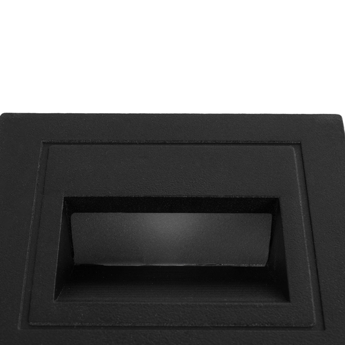 kelvo® STEPART KLV-101-0077 Μοντέρνο Χωνευτό Φωτιστικό Σκαλοπατιού - Διαδρόμου LED 3W 375lm 45° AC 220-240V Αδιάβροχο IP65 Θερμό Λευκό 2700K - Lumileds SMD Chip & TÜV SÜD Driver - Μαύρο Ματ - Μ8.5 x Π5 x Υ8.5cm / Q6.72 x 6.72cm - 5 Χρόνια Εγγύηση kelvo® STEPART KLV-101-0077 Μοντέρνο Χωνευτό Φωτιστικό Σκαλοπατιού - Διαδρόμου LED 3W 375lm 45° AC 220-240V Αδιάβροχο IP65 Θερμό Λευκό 2700K - Lumileds SMD Chip & TÜV SÜD Driver - Μαύρο Ματ - Μ8.5 x Π5 x Υ8.5cm / Q6.72 x 6.72cm - 5 Χρόνια Εγγύηση