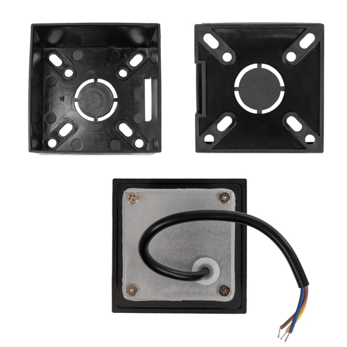 kelvo® STEPART KLV-101-0077 Μοντέρνο Χωνευτό Φωτιστικό Σκαλοπατιού - Διαδρόμου LED 3W 375lm 45° AC 220-240V Αδιάβροχο IP65 Θερμό Λευκό 2700K - Lumileds SMD Chip & TÜV SÜD Driver - Μαύρο Ματ - Μ8.5 x Π5 x Υ8.5cm / Q6.72 x 6.72cm - 5 Χρόνια Εγγύηση kelvo® STEPART KLV-101-0077 Μοντέρνο Χωνευτό Φωτιστικό Σκαλοπατιού - Διαδρόμου LED 3W 375lm 45° AC 220-240V Αδιάβροχο IP65 Θερμό Λευκό 2700K - Lumileds SMD Chip & TÜV SÜD Driver - Μαύρο Ματ - Μ8.5 x Π5 x Υ8.5cm / Q6.72 x 6.72cm - 5 Χρόνια Εγγύηση