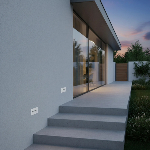 kelvo® STEPART KLV-101-0082 Μοντέρνο Χωνευτό Φωτιστικό Σκαλοπατιού - Διαδρόμου LED 3W 375lm 45° AC 220-240V Αδιάβροχο IP65 Θερμό Λευκό 2700K - Lumileds SMD Chip & TÜV SÜD Driver - Λευκό Ματ - Μ10.5 x Π4.5 x Υ6cm / Q9.12 x 4.49cm - 5 Χρόνια Εγγύηση kelvo® STEPART KLV-101-0082 Μοντέρνο Χωνευτό Φωτιστικό Σκαλοπατιού - Διαδρόμου LED 3W 375lm 45° AC 220-240V Αδιάβροχο IP65 Θερμό Λευκό 2700K - Lumileds SMD Chip & TÜV SÜD Driver - Λευκό Ματ - Μ10.5 x Π4.5 x Υ6cm / Q9.12 x 4.49cm - 5 Χρόνια Εγγύηση