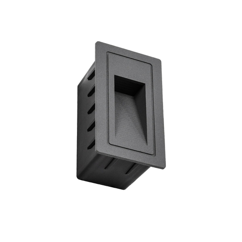 kelvo® STEPART KLV-101-0090 Μοντέρνο Χωνευτό Φωτιστικό Σκαλοπατιού - Διαδρόμου LED 3W 375lm 45° AC 220-240V Αδιάβροχο IP65 Θερμό Λευκό 2700K - Lumileds SMD Chip & TÜV SÜD Driver - Γκρι Ανθρακί Ματ - Μ6 x Π5.5 x Υ10cm / Q5 x 9.61cm - 5 Χρόνια Εγγύηση kelvo® STEPART KLV-101-0090 Μοντέρνο Χωνευτό Φωτιστικό Σκαλοπατιού - Διαδρόμου LED 3W 375lm 45° AC 220-240V Αδιάβροχο IP65 Θερμό Λευκό 2700K - Lumileds SMD Chip & TÜV SÜD Driver - Γκρι Ανθρακί Ματ - Μ6 x Π5.5 x Υ10cm / Q5 x 9.61cm - 5 Χρόνια Εγγύηση