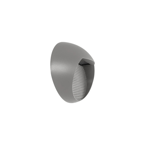 kelvo® STEPART KLV-101-0099 Μοντέρνο Φωτιστικό Σκαλοπατιού - Διαδρόμου LED 3W 375lm 45° AC 220-240V Αδιάβροχο IP65 Θερμό Λευκό 2700K - Lumileds SMD Chip & TÜV SÜD Driver - Γκρι Ανθρακί Ματ - Μ26 x Π5.5 x Υ13cm - 5 Χρόνια Εγγύηση