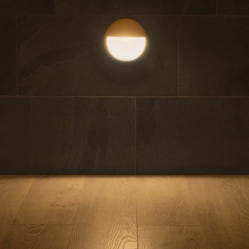 kelvo® STEPART KLV-101-0097 Μοντέρνο Φωτιστικό Σκαλοπατιού - Διαδρόμου LED 3W 375lm 45° AC 220-240V Αδιάβροχο IP65 Θερμό Λευκό 2700K - Lumileds SMD Chip & TÜV SÜD Driver - Λευκό Ματ - Μ16 x Π8 x Υ16cm - 5 Χρόνια Εγγύηση