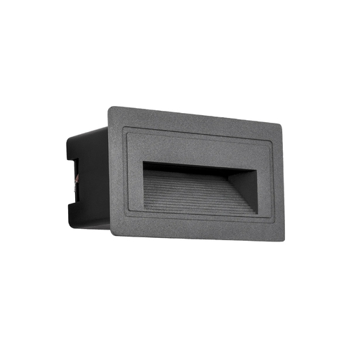 kelvo® STEPART KLV-101-0081 Μοντέρνο Χωνευτό Φωτιστικό Σκαλοπατιού - Διαδρόμου LED 3W 375lm 45° AC 220-240V Αδιάβροχο IP65 Θερμό Λευκό 2700K - Lumileds SMD Chip & TÜV SÜD Driver - Γκρι Ανθρακί Ματ - Μ10.5 x Π4.5 x Υ6cm / Q9.12 x 4.49cm - 5 Χρόνια Εγγύηση kelvo® STEPART KLV-101-0081 Μοντέρνο Χωνευτό Φωτιστικό Σκαλοπατιού - Διαδρόμου LED 3W 375lm 45° AC 220-240V Αδιάβροχο IP65 Θερμό Λευκό 2700K - Lumileds SMD Chip & TÜV SÜD Driver - Γκρι Ανθρακί Ματ - Μ10.5 x Π4.5 x Υ6cm / Q9.12 x 4.49cm - 5 Χρόνια Εγγύηση