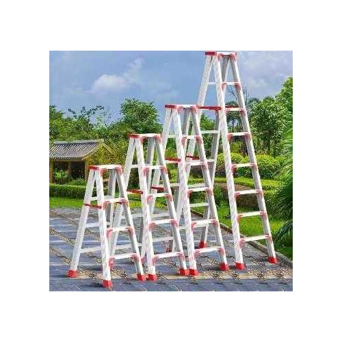 Πτυσσόμενη σκάλα-σκαμπό αλουμινίου - 241-3 - 711209