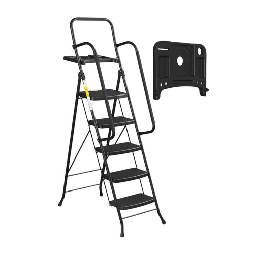 Πτυσσόμενη σκάλα σιδερένια με λαβές - 206 - 711339 Πτυσσόμενη σκάλα σιδερένια με λαβές - 206 - 711339