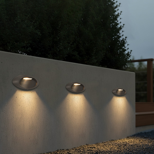 kelvo® STEPART KLV-101-0099 Μοντέρνο Φωτιστικό Σκαλοπατιού - Διαδρόμου LED 3W 375lm 45° AC 220-240V Αδιάβροχο IP65 Θερμό Λευκό 2700K - Lumileds SMD Chip & TÜV SÜD Driver - Γκρι Ανθρακί Ματ - Μ26 x Π5.5 x Υ13cm - 5 Χρόνια Εγγύηση