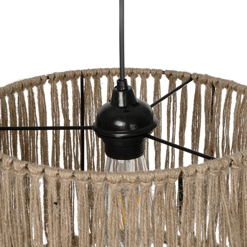 GLOBOSTAR® REGEN 205-0074 Boho Κρεμαστό Φωτιστικό Οροφής με Ντουί 1 x E27 AC 220-240V IP20 - Μπεζ - M30 x Π30 x Υ40cm GLOBOSTAR® REGEN 205-0074 Boho Κρεμαστό Φωτιστικό Οροφής με Ντουί 1 x E27 AC 220-240V IP20 - Μπεζ - M30 x Π30 x Υ40cm