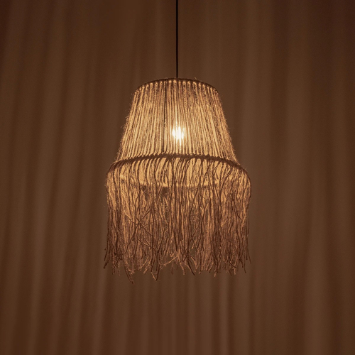 GLOBOSTAR® ROKA 205-0075 Boho Κρεμαστό Φωτιστικό Οροφής με Ντουί 1 x E27 AC 220-240V IP20 - Μπεζ - M30 x Π30 x Υ45cm GLOBOSTAR® ROKA 205-0075 Boho Κρεμαστό Φωτιστικό Οροφής με Ντουί 1 x E27 AC 220-240V IP20 - Μπεζ - M30 x Π30 x Υ45cm