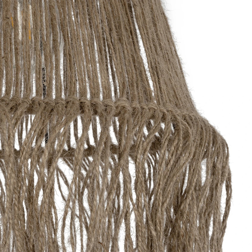 GLOBOSTAR® ROKA 205-0075 Boho Κρεμαστό Φωτιστικό Οροφής με Ντουί 1 x E27 AC 220-240V IP20 - Μπεζ - M30 x Π30 x Υ45cm GLOBOSTAR® ROKA 205-0075 Boho Κρεμαστό Φωτιστικό Οροφής με Ντουί 1 x E27 AC 220-240V IP20 - Μπεζ - M30 x Π30 x Υ45cm