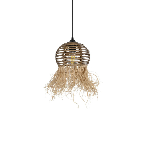 GLOBOSTAR® RIKTA 205-0077 Boho Κρεμαστό Φωτιστικό Οροφής με Ντουί 1 x E27 AC 220-240V IP20 - Μπεζ - M20 x Π20 x Υ30cm GLOBOSTAR® RIKTA 205-0077 Boho Κρεμαστό Φωτιστικό Οροφής με Ντουί 1 x E27 AC 220-240V IP20 - Μπεζ - M20 x Π20 x Υ30cm