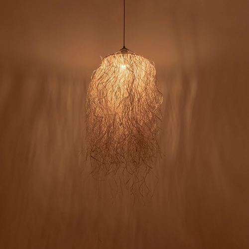 GLOBOSTAR® PIOVERE 205-0078 Boho Κρεμαστό Φωτιστικό Οροφής με Ντουί 1 x E27 AC 220-240V IP20 - Μπεζ - M35 x Π35 x Υ70cm GLOBOSTAR® PIOVERE 205-0078 Boho Κρεμαστό Φωτιστικό Οροφής με Ντουί 1 x E27 AC 220-240V IP20 - Μπεζ - M35 x Π35 x Υ70cm