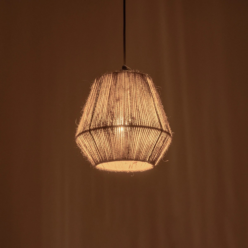 GLOBOSTAR® PULVIS 205-0083 Boho Κρεμαστό Φωτιστικό Οροφής με Ντουί 1 x E27 AC 220-240V IP20 - Μπεζ - M22 x Π22 x Υ22cm GLOBOSTAR® PULVIS 205-0083 Boho Κρεμαστό Φωτιστικό Οροφής με Ντουί 1 x E27 AC 220-240V IP20 - Μπεζ - M22 x Π22 x Υ22cm