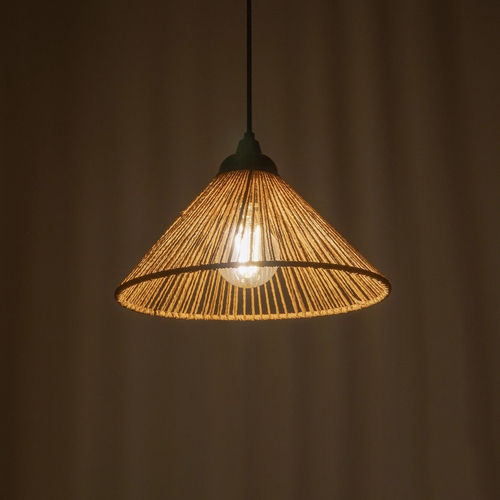 GLOBOSTAR® FUNIS 205-0084 Boho Κρεμαστό Φωτιστικό Οροφής με Ντουί 1 x E27 AC 220-240V IP20 - Μπεζ - M25 x Π25 x Υ16cm GLOBOSTAR® FUNIS 205-0084 Boho Κρεμαστό Φωτιστικό Οροφής με Ντουί 1 x E27 AC 220-240V IP20 - Μπεζ - M25 x Π25 x Υ16cm