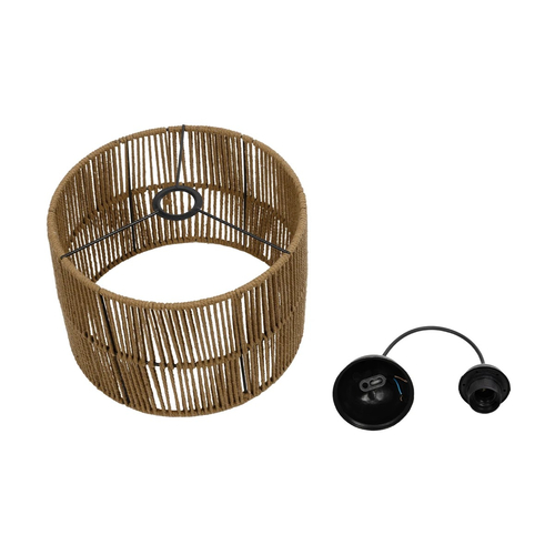 GLOBOSTAR® SAFA 205-0085 Boho Κρεμαστό Φωτιστικό Οροφής με Ντουί 1 x E27 AC 220-240V IP20 - Μπεζ - M30 x Π30 x Υ26cm GLOBOSTAR® SAFA 205-0085 Boho Κρεμαστό Φωτιστικό Οροφής με Ντουί 1 x E27 AC 220-240V IP20 - Μπεζ - M30 x Π30 x Υ26cm