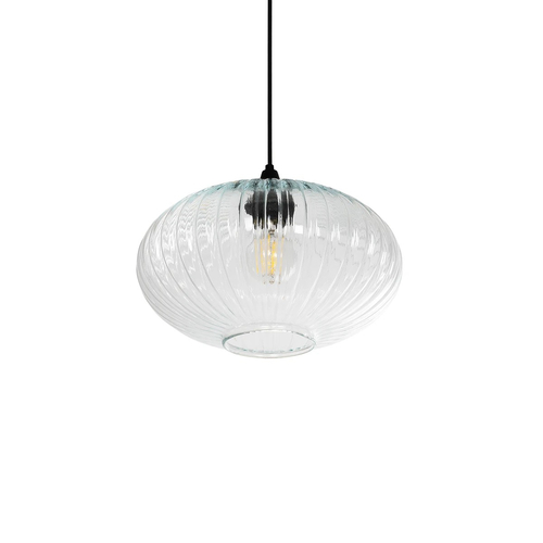 GLOBOSTAR® PERA 206-0009 Μοντέρνο Κρεμαστό Φωτιστικό Οροφής με Ντουί 1 x E27 AC 220-240V IP20 - Διάφανο - Μ30 x Π30 x Υ22cm GLOBOSTAR® PERA 206-0009 Μοντέρνο Κρεμαστό Φωτιστικό Οροφής με Ντουί 1 x E27 AC 220-240V IP20 - Διάφανο - Μ30 x Π30 x Υ22cm