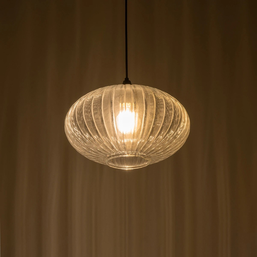 GLOBOSTAR® PERA 206-0009 Μοντέρνο Κρεμαστό Φωτιστικό Οροφής με Ντουί 1 x E27 AC 220-240V IP20 - Διάφανο - Μ30 x Π30 x Υ22cm GLOBOSTAR® PERA 206-0009 Μοντέρνο Κρεμαστό Φωτιστικό Οροφής με Ντουί 1 x E27 AC 220-240V IP20 - Διάφανο - Μ30 x Π30 x Υ22cm