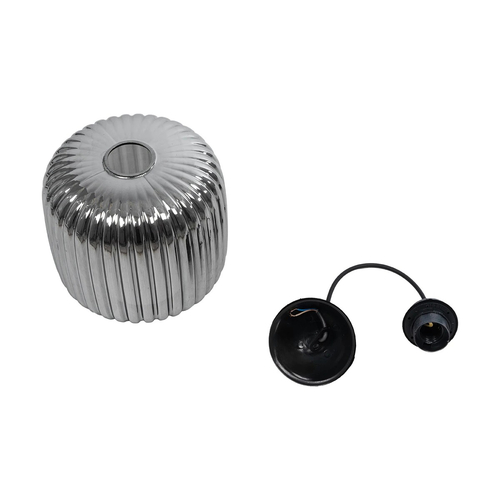 GLOBOSTAR® MELONI 206-0014 Μοντέρνο Κρεμαστό Φωτιστικό Οροφής με Ντουί 1 x E27 AC 220-240V IP20 - Μαύρο Φιμέ - Μ20 x Π20 x Υ24cm GLOBOSTAR® MELONI 206-0014 Μοντέρνο Κρεμαστό Φωτιστικό Οροφής με Ντουί 1 x E27 AC 220-240V IP20 - Μαύρο Φιμέ - Μ20 x Π20 x Υ24cm