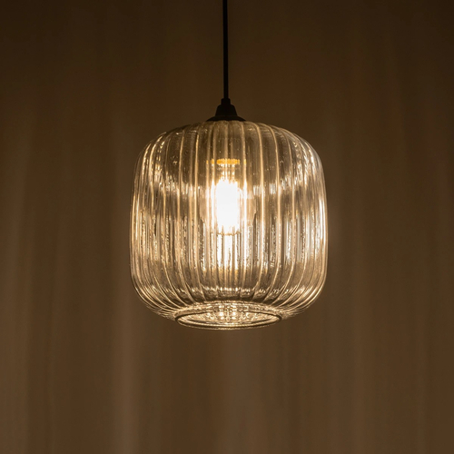 GLOBOSTAR® MELONI 206-0014 Μοντέρνο Κρεμαστό Φωτιστικό Οροφής με Ντουί 1 x E27 AC 220-240V IP20 - Μαύρο Φιμέ - Μ20 x Π20 x Υ24cm GLOBOSTAR® MELONI 206-0014 Μοντέρνο Κρεμαστό Φωτιστικό Οροφής με Ντουί 1 x E27 AC 220-240V IP20 - Μαύρο Φιμέ - Μ20 x Π20 x Υ24cm