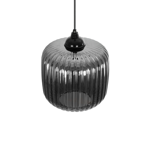 GLOBOSTAR® MELONI 206-0014 Μοντέρνο Κρεμαστό Φωτιστικό Οροφής με Ντουί 1 x E27 AC 220-240V IP20 - Μαύρο Φιμέ - Μ20 x Π20 x Υ24cm GLOBOSTAR® MELONI 206-0014 Μοντέρνο Κρεμαστό Φωτιστικό Οροφής με Ντουί 1 x E27 AC 220-240V IP20 - Μαύρο Φιμέ - Μ20 x Π20 x Υ24cm