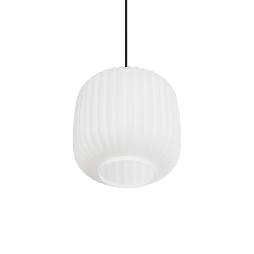 GLOBOSTAR® MELONI 206-0015 Μοντέρνο Κρεμαστό Φωτιστικό Οροφής με Ντουί 1 x E27 AC 220-240V IP20 - Λευκό - Μ20 x Π20 x Υ20cm GLOBOSTAR® MELONI 206-0015 Μοντέρνο Κρεμαστό Φωτιστικό Οροφής με Ντουί 1 x E27 AC 220-240V IP20 - Λευκό - Μ20 x Π20 x Υ20cm