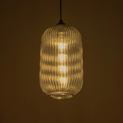 GLOBOSTAR® MELONI 206-0018 Μοντέρνο Κρεμαστό Φωτιστικό Οροφής με Ντουί 1 x E27 AC 220-240V IP20 - Mελί - Μ20 x Π20 x Υ38cm