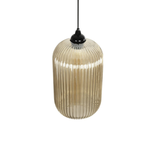 GLOBOSTAR® MELONI 206-0020 Μοντέρνο Κρεμαστό Φωτιστικό Οροφής με Ντουί 1 x E27 AC 220-240V IP20 - Mελί - Μ20 x Π20 x Υ38cm