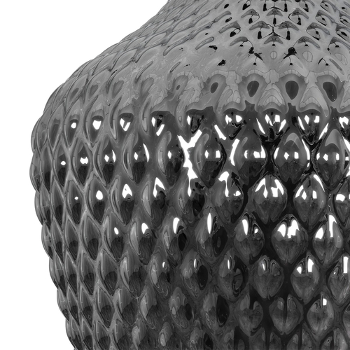 GLOBOSTAR® SKLO 206-0024 Μοντέρνο Κρεμαστό Φωτιστικό Οροφής με Ντουί 1 x E27 AC 220-240V IP20 - Μαύρο Φιμέ - Μ22 x Π22 x Υ31cm GLOBOSTAR® SKLO 206-0024 Μοντέρνο Κρεμαστό Φωτιστικό Οροφής με Ντουί 1 x E27 AC 220-240V IP20 - Μαύρο Φιμέ - Μ22 x Π22 x Υ31cm