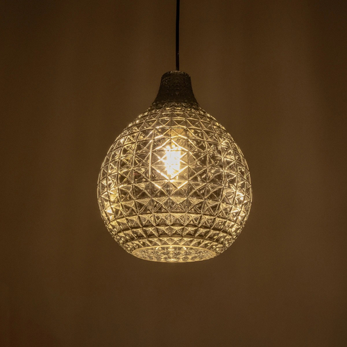 GLOBOSTAR® BASTIK 206-0026 Μοντέρνο Κρεμαστό Φωτιστικό Οροφής με Ντουί 1 x E27 AC 220-240V IP20 - Μαύρο Φιμέ - Μ22 x Π22 x Υ26cm GLOBOSTAR® BASTIK 206-0026 Μοντέρνο Κρεμαστό Φωτιστικό Οροφής με Ντουί 1 x E27 AC 220-240V IP20 - Μαύρο Φιμέ - Μ22 x Π22 x Υ26cm