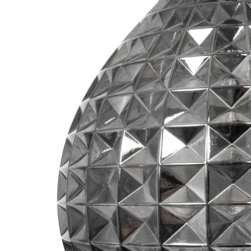 GLOBOSTAR® BASTIK 206-0026 Μοντέρνο Κρεμαστό Φωτιστικό Οροφής με Ντουί 1 x E27 AC 220-240V IP20 - Μαύρο Φιμέ - Μ22 x Π22 x Υ26cm GLOBOSTAR® BASTIK 206-0026 Μοντέρνο Κρεμαστό Φωτιστικό Οροφής με Ντουί 1 x E27 AC 220-240V IP20 - Μαύρο Φιμέ - Μ22 x Π22 x Υ26cm