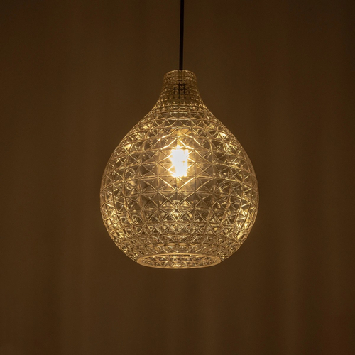 GLOBOSTAR® BASTIK 206-0027 Μοντέρνο Κρεμαστό Φωτιστικό Οροφής με Ντουί 1 x E27 AC 220-240V IP20 - Mελί - Μ22 x Π22 x Υ26cm GLOBOSTAR® BASTIK 206-0027 Μοντέρνο Κρεμαστό Φωτιστικό Οροφής με Ντουί 1 x E27 AC 220-240V IP20 - Mελί - Μ22 x Π22 x Υ26cm