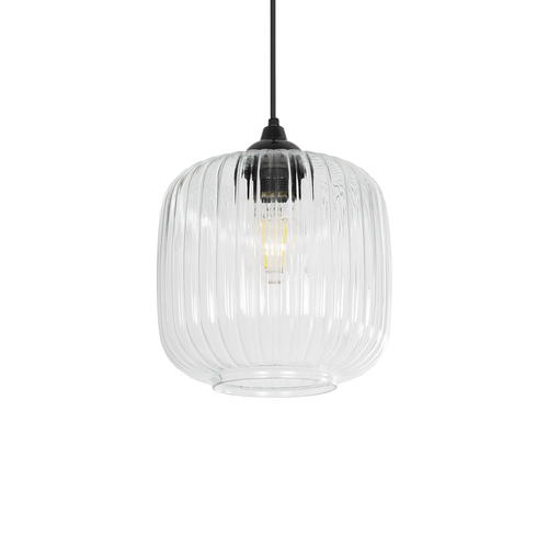 GLOBOSTAR® MELONI 206-0013 Μοντέρνο Κρεμαστό Φωτιστικό Οροφής με Ντουί 1 x E27 AC 220-240V IP20 - Διάφανο - Μ20 x Π20 x Υ24cm GLOBOSTAR® MELONI 206-0013 Μοντέρνο Κρεμαστό Φωτιστικό Οροφής με Ντουί 1 x E27 AC 220-240V IP20 - Διάφανο - Μ20 x Π20 x Υ24cm