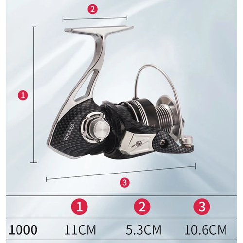 Μηχανάκι ψαρέματος - GX1000 - 931097 Μηχανάκι ψαρέματος - GX1000 - 931097