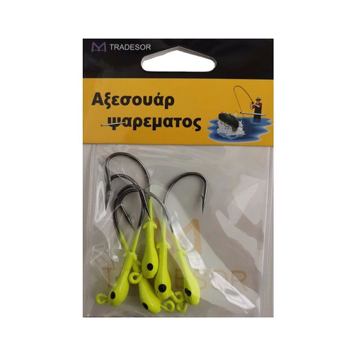 Μολυβοκεφαλές με αγκίστρι - 7gr - 4pcs - 930189 Μολυβοκεφαλές με αγκίστρι - 7gr - 4pcs - 930189