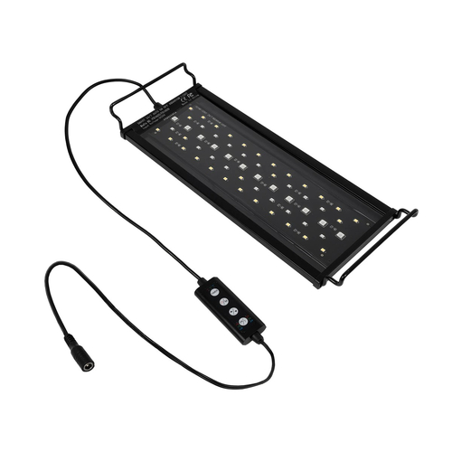 GLOBOSTAR® AQUARIUS 79678 Φωτιστικό Ενυδρείου με Ενσωματωμένο Χειριστήριο LED 12W 600lm 120° AC 220-240V Αδιάβροχο IP44 Πολύχρωμο RGBW Dimmable - Sanan SMD Chip - Μαύρο - Μ30 x Π11 x Υ3cm - 2 Χρόνια Εγγύηση GLOBOSTAR® AQUARIUS 79678 Φωτιστικό Ενυδρείου με Ενσωματωμένο Χειριστήριο LED 12W 600lm 120° AC 220-240V Αδιάβροχο IP44 Πολύχρωμο RGBW Dimmable - Sanan SMD Chip - Μαύρο - Μ30 x Π11 x Υ3cm - 2 Χρόνια Εγγύηση