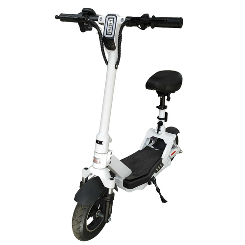 Ηλεκτρικό Scooter με σέλα - 10" - C1 - 500W - 45km/h - 986025 - White
