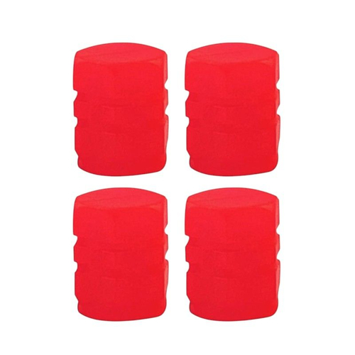 Καπάκι βαλβίδας ελαστικών αυτοκινήτου φωσφορίζον - R-Z17201-4U - 140532 - Red