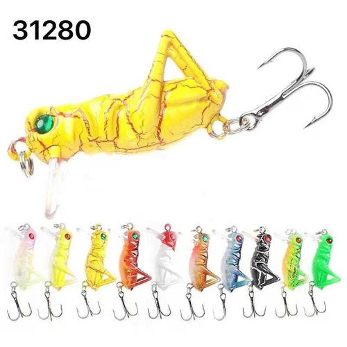 Τεχνητό δόλωμα ακρίδα με γλώσσα - CL - 4cm - 931280 Τεχνητό δόλωμα ακρίδα με γλώσσα - CL - 4cm - 931280