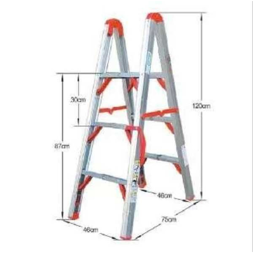 Πτυσσόμενη σκάλα αλουμινίου - 167-3 - 711117
