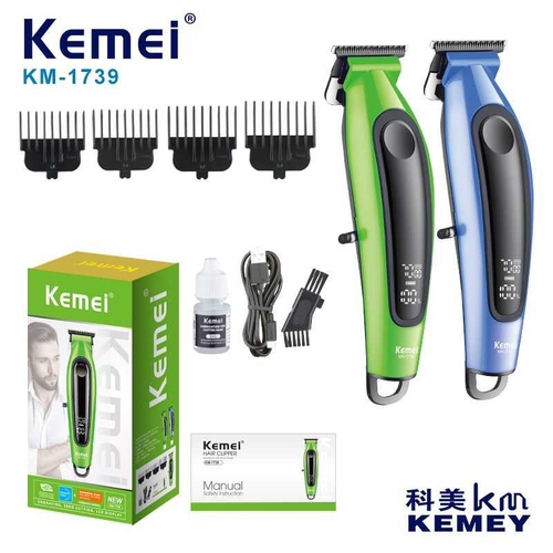 Κουρευτική μηχανή - KM-1739 - Kemei - Green