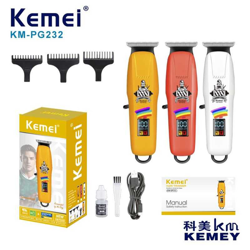 Κουρευτική μηχανή & trimmer - Barber - KM-232 - Kemei - White