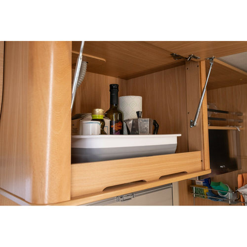 ΚΟΥΒΑΣ ΠΛΥΣΙΜΑΤΟΣ/ΚΑΛΑΘΙ ΜΕΤΑΦΟΡΑΣ ΑΝΤΙΚΕΙΜΕΝΩΝ ΠΤΥΣΣΟΜΕΝΟΣ 5>25cm ΜΕ ΧΕΙΡΟΛΑΒΗ 10LT ΛΕΥΚΟ/ΓΚΡΙ